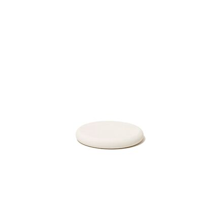 Soap dish circle - White