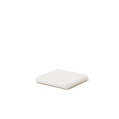 Soap dish square - White square