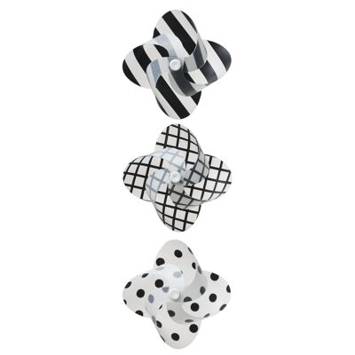 Kaze Guruma pinwheel magnet - Pattern2 3set