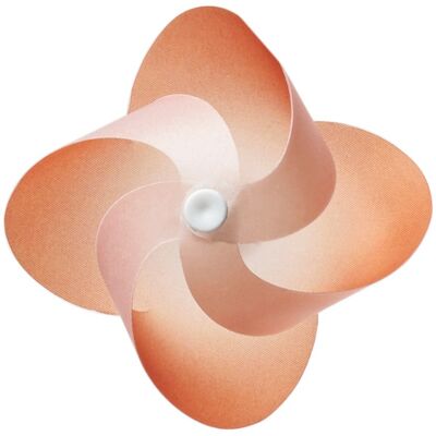 Kaze Guruma pinwheel magnet - Basic Orange