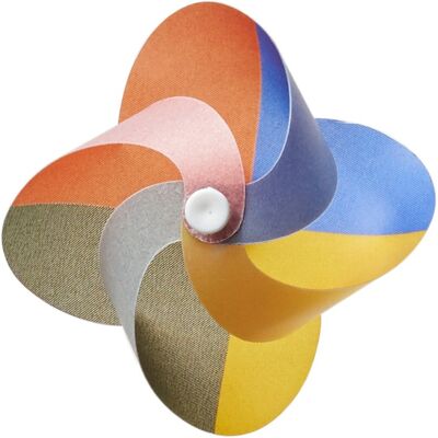 Kaze Guruma pinwheel magnet - Pattern4A