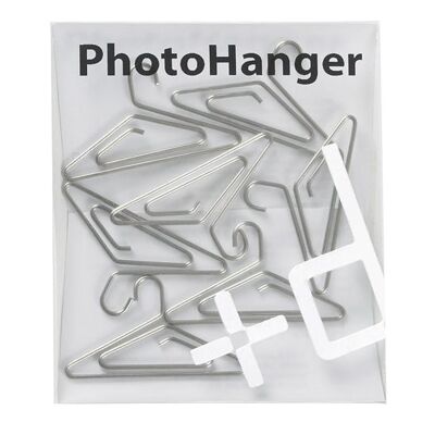 Fotohanger clip - RVS (7st)