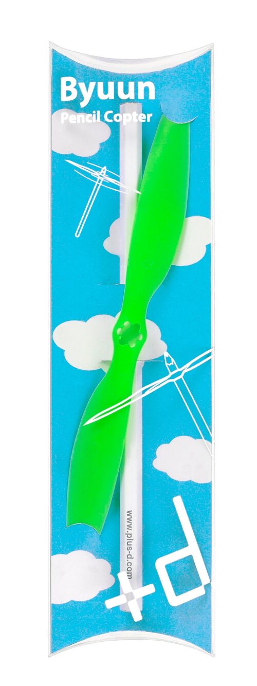 Byuun pencil copter - Green