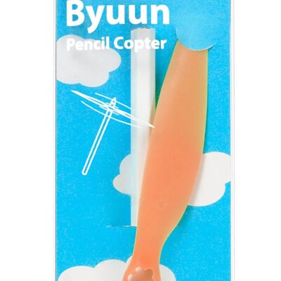 Hélicoptère crayon Byuun - Orange