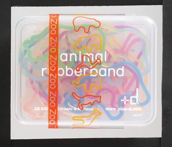 Animal Rubber Band zoo / animal de compagnie / dino / ferme - Zoo Gift Box 1