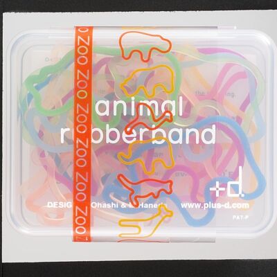 Animal Rubber Band zoo / pet / dino / farm - Zoo Gift Box