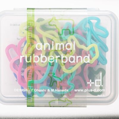 Animal Rubber Band zoo / animal de compagnie / dino / ferme - Coffret cadeau FERME
