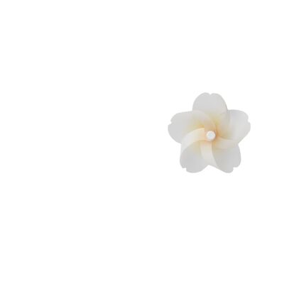 Kaze guruma Sakura cherry blossoms pinwheel Magnet - White
