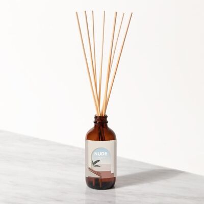 Peppermint REED DIFFUSER Bottle With Sticks, Reed Oil Diffuser, Mint Scent  Essential Oil, Natural Home Fragrance 