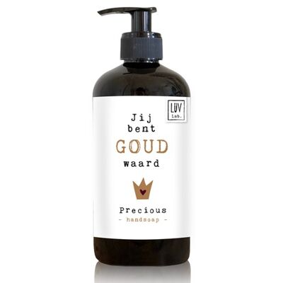 LUV Lab. Luxury Handsoap - You are worth gold - Precious