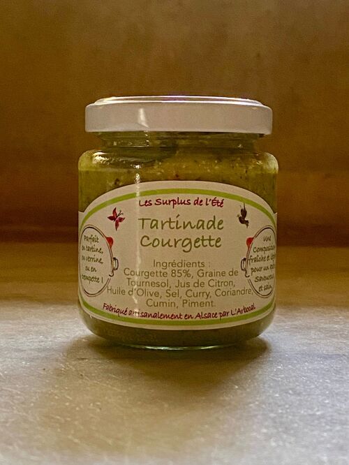 Tartinade Courgette