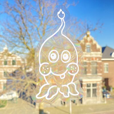 Octopus Suncatcher, Window Sticker, Rainbow Maker Decal