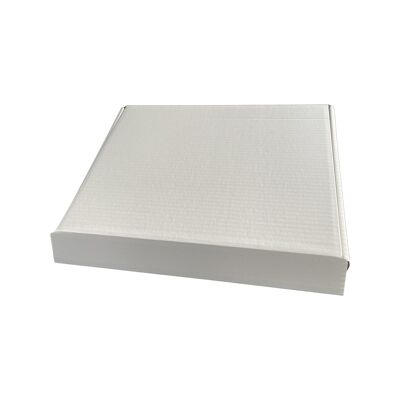 Caja blanca Uso comercio electrónico Tamaño mediano A4 380x288x45 mm