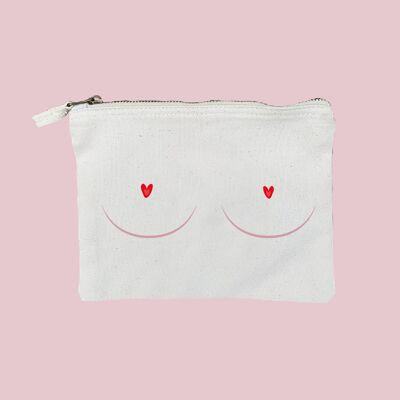 Free Boobies Small Pouch
