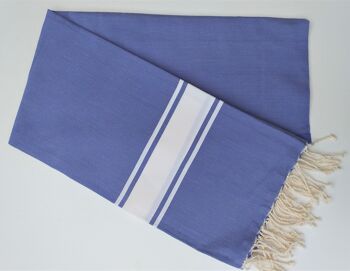 Fouta UBB bleu mer