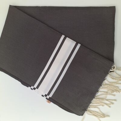 Fouta UBB chocolat