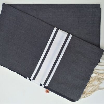 Fouta UBB gris antracita