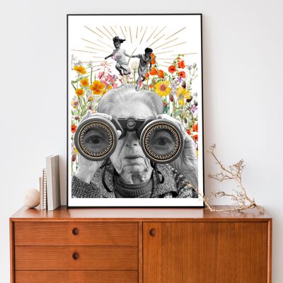 Granny poster (Poster 30x40cm)