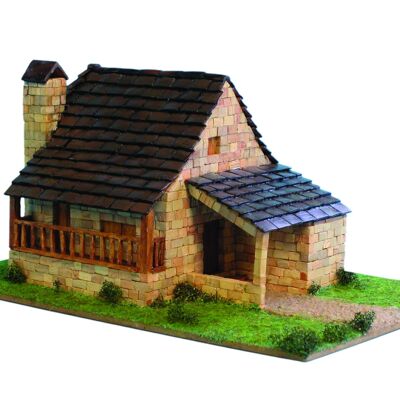 Kit de construction 3D d'une Maison de Campagne - Pierre