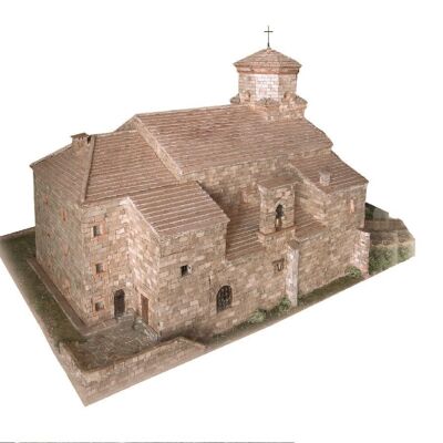 Bausatz 3D des Heiligtums von San Miguel de Aralar(Spanien)- Steen