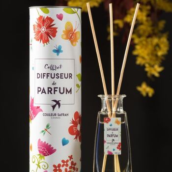 Diffuseur de Parfum Artisanal Fleur de Tiaré 100% made in France - offre cadeau 5