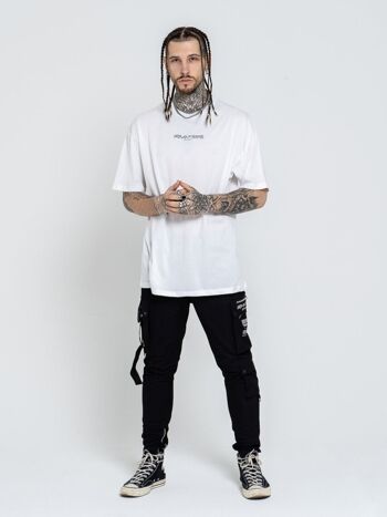T-shirt oversize blanc Xsmall 1