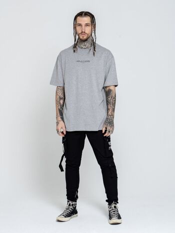 T-shirt oversize gris moyen (uxr-t-shirt-oversize-gris-SQ9470889) 1