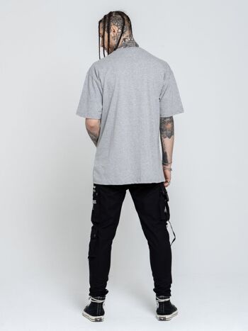 T-shirt oversize gris XLarge 4