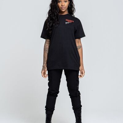 Live Your Culture' Schwarzes T-Shirt XLarge