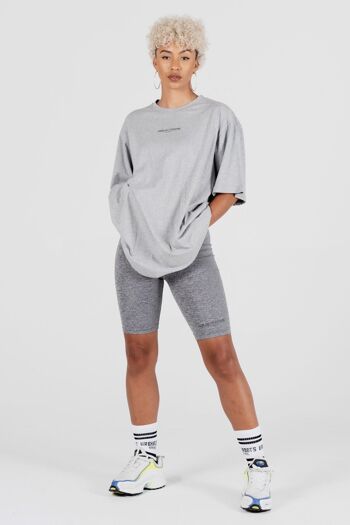 T-shirt oversize gris Xsmall 1