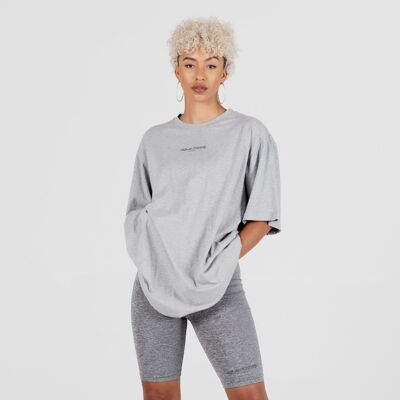 T-shirt oversize gris moyen