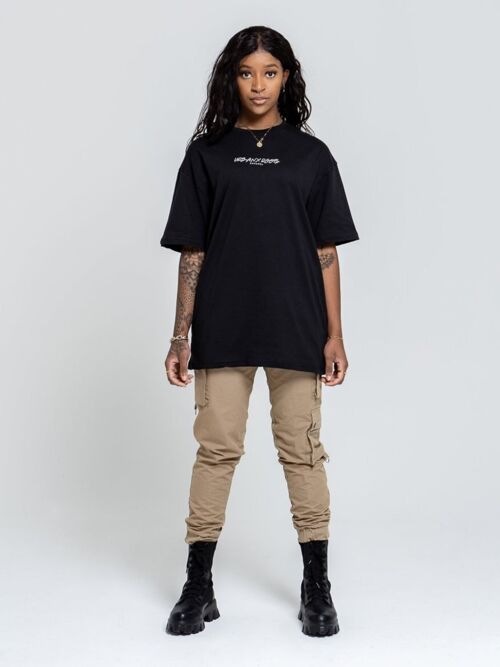 Essential Black Oversize T-shirt Large