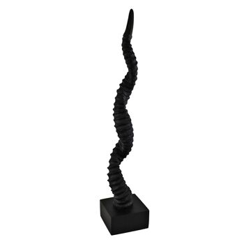Sculpture en corne d'antilope, 50 cm 1