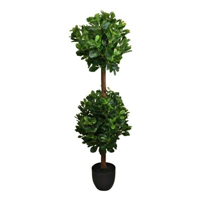 Arbre artificiel en boule d'huile de tung, 120 cm