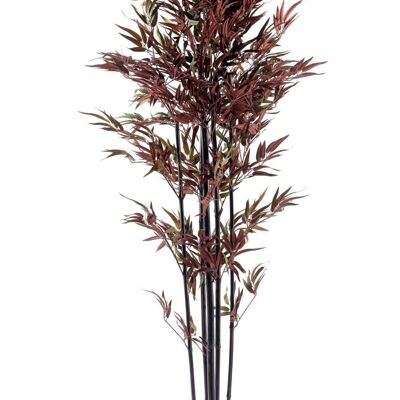 Bamboo Tree Red & Green 180cm