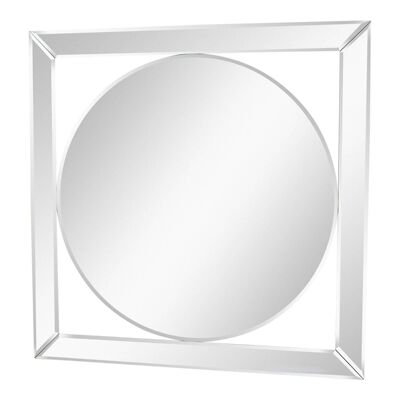 Spiegel im Deko-Stil mit abgeschrägten Kanten, 60 cm