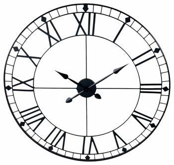 Horloge Chiffres Romains Noir 88cm 1