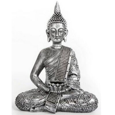 Buddha Teelichthalter mit Juwel