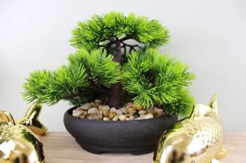 Faux bonsaï oriental dans le style sapin