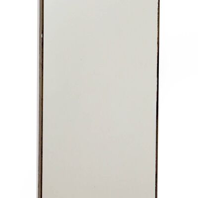 Espejo de pared de madera gris 121cm