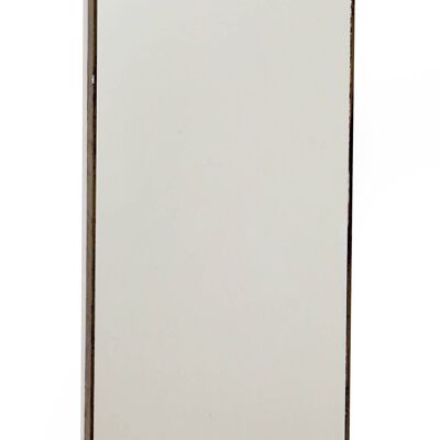 Grey Wood Wall Mirror 121cm