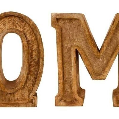 Hand Carved Wooden Embossed Letters Home