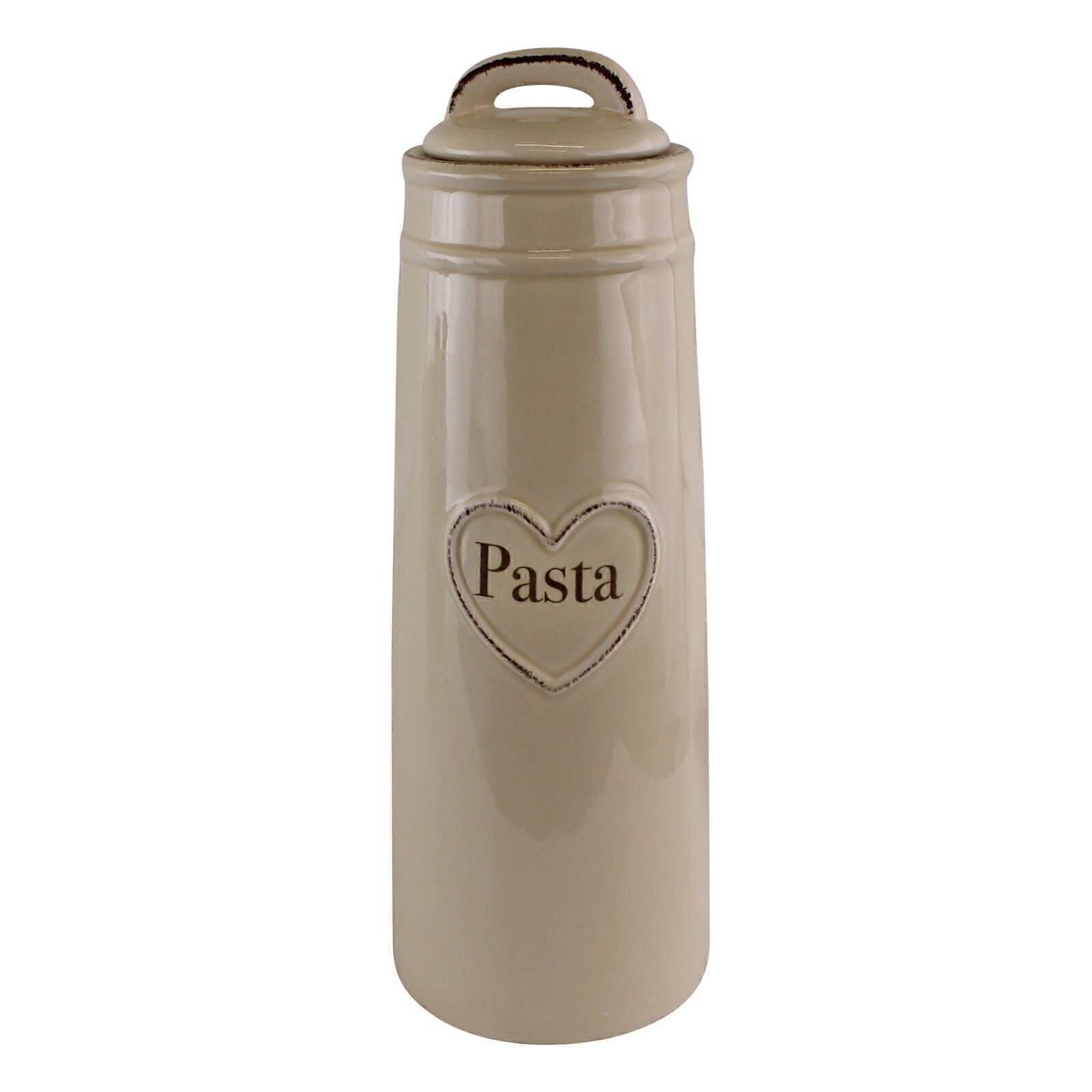 Heart Range Ceramic Pasta Jar