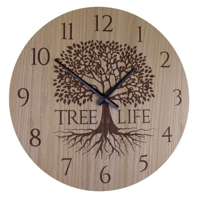 Grande Horloge Arbre De Vie, 50cm