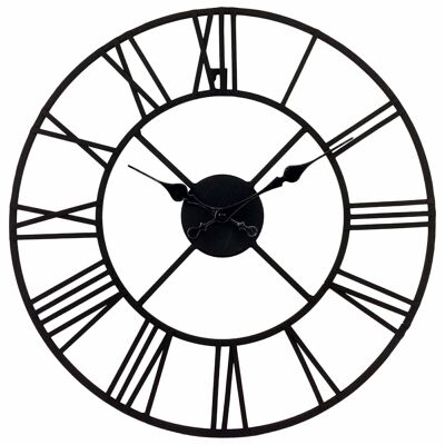 Reloj Metálico Números Romanos 40cm