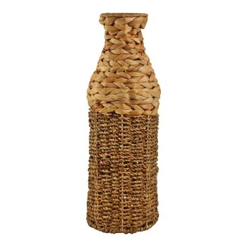 Vase en bambou et jonc de mer Natural Interiors, 45 cm. 1