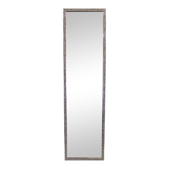 Miroir haut et fin avec cadre bijou 125 cm