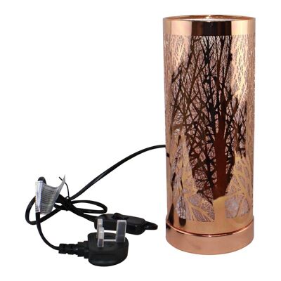 Woodland Design LED-Lampe mit Farbwechsel und Aromadiffusor in Roségold