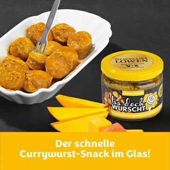 Currywurst snack citrouille mangue - lot de 6 2