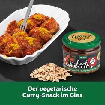 Currywurst snack veggie - lot de 6 2